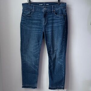 Old Navy Mid Rise Boyfriend Ankle Jeans